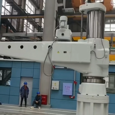 Commissioning and Overall Appearance of Heavy-duty Radial Drilling Machine Z30125X40 Post-Installation