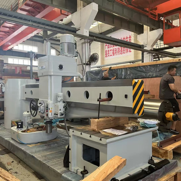 Packaging Process for Core Components (Headstock and Body Shell Worktable) of Heavy-duty Radial Drilling Machine Z30125X40
